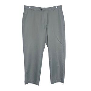Izod Golf Mens Golf Pants Lightweight Performance Gray Size 38x30
